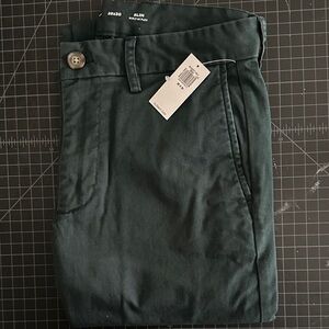 NWT Dark Green Slim Fit Chinos